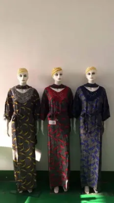 Picture of flared skirts with franch lace jubah kaftans for dubai,