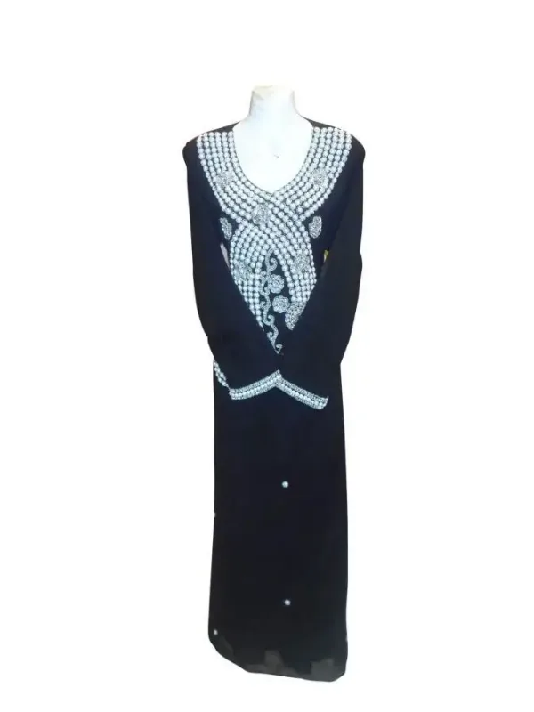 Picture of Radhe Designer Purple Georgette Kaftan Dress for Women - F3815