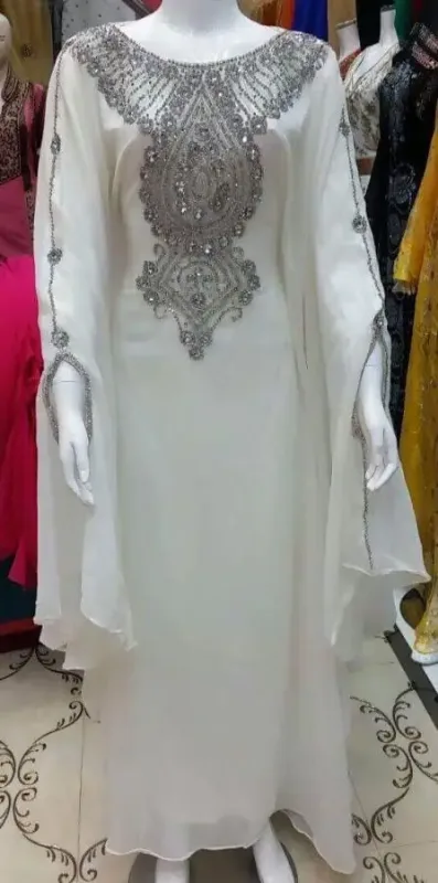Picture of Radhe Designer Black Cotton Kaftan Dress for Women - F1816
