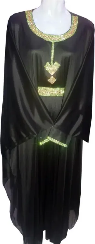 Picture of Radhe Designer Yellow Georgette Kaftan Dress for Women - F4632