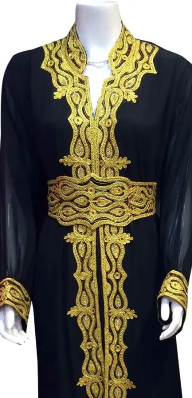 Picture of Radhe Designer Multicolor Georgette Kaftan Dress for Women - F1655