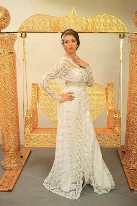 Picture of Radhe Designer Multicolor Georgette Kaftan Dress for Women - F10178