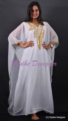 Picture of get this hand embroidery maghrib modern kaftan dress ,a