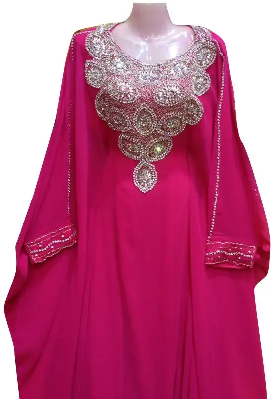 Picture of Radhe Designer Multicolor Georgette Kaftan Dress for Women - F9538
