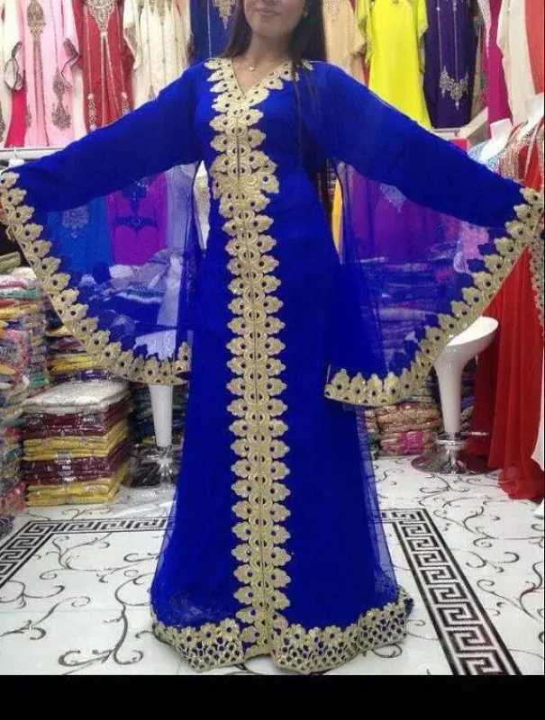 Picture of Radhe Designer White Georgette Kaftan Dress for Women - F6631