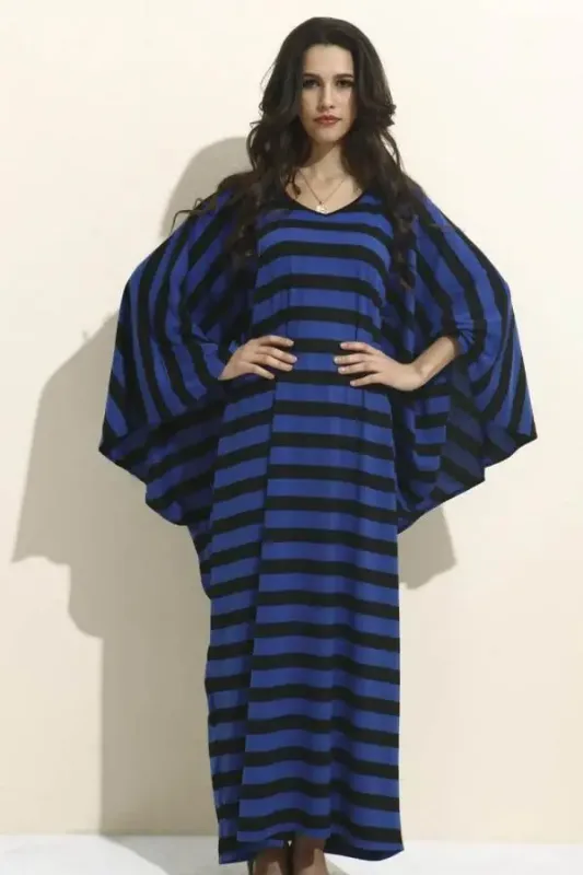 Picture of Radhe Designer Black Georgette Kaftan Dress for Women - F5604