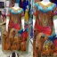 Picture of Multi Color Georgette Kaftan Dress for Women - Look 7804