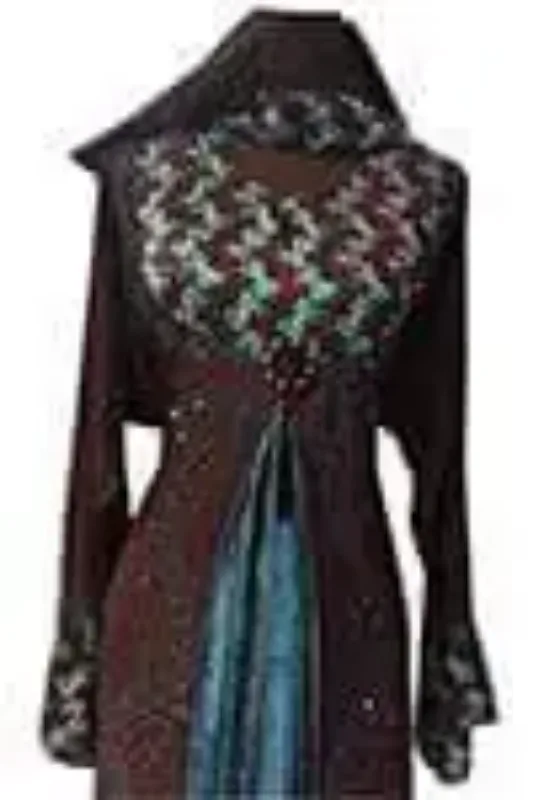 Picture of Radhe Designer Multicolor Georgette Kaftan Dress for Women - F4871