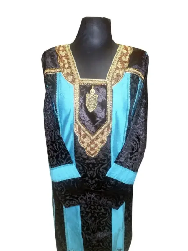 Picture of Radhe Designer Purple Georgette Kaftan Dress for Women - F4673