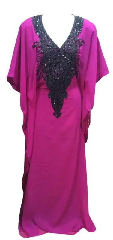 Picture of Radhe Designer Multicolor Georgette Kaftan Dress for Women - F4761