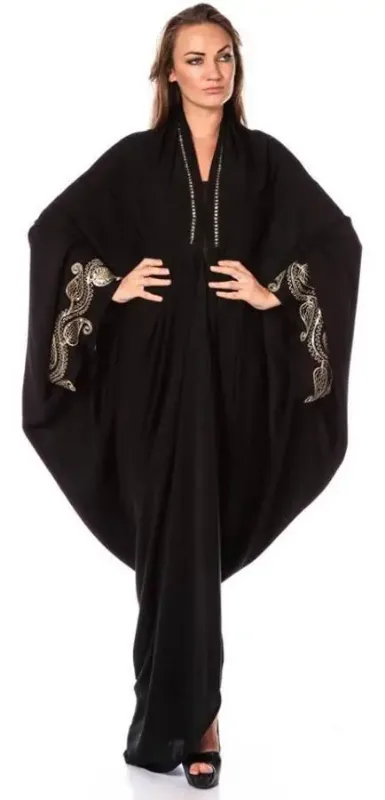 Picture of Radhe Designer Multicolor Georgette Kaftan Dress for Women - F7938