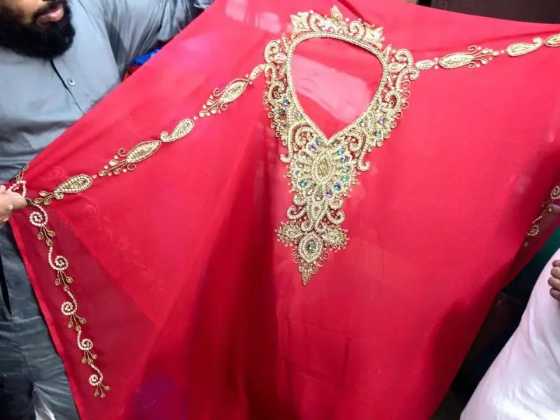 Picture of Radhe Designer Multicolor Georgette Kaftan Dress for Women - F4949