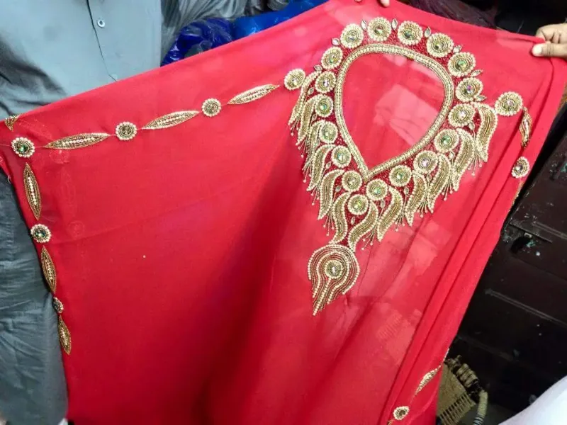 Picture of Radhe Designer Multicolor Georgette Kaftan Dress for Women - F4950