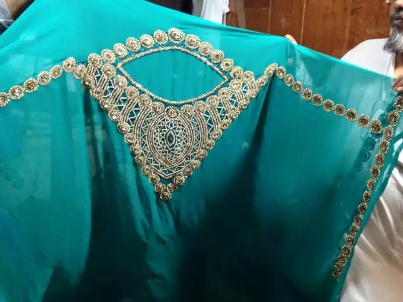 Picture of Radhe Designer Multicolor Georgette Kaftan Dress for Women - F4947