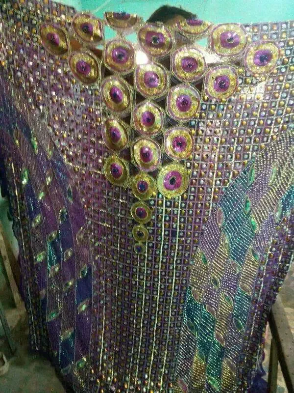 Picture of Radhe Designer Multicolor Georgette Kaftan Dress for Women - F4951