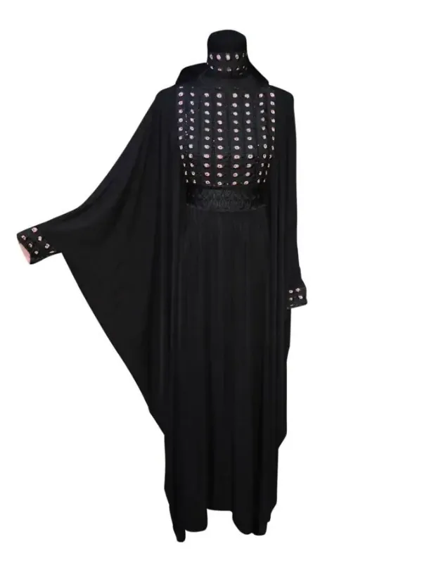 Picture of Blue Georgette Kaftan Dress for Women - Look 7851