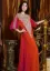 Picture of Pink Cotton Kaftan Dress for Women - Look 7853
