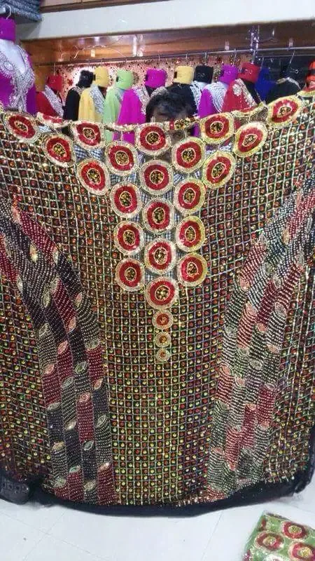 Picture of Radhe Designer Multicolor Georgette Kaftan Dress for Women - F4952