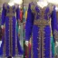 Picture of Multi Color Georgette Kaftan Dress for Women - Look 7868