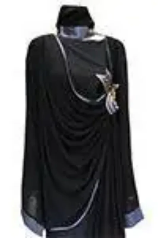 Picture of Radhe Designer White Georgette Kaftan Dress for Women - F9347