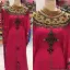 Picture of Multi Color Georgette Kaftan Dress for Women - Look 7923