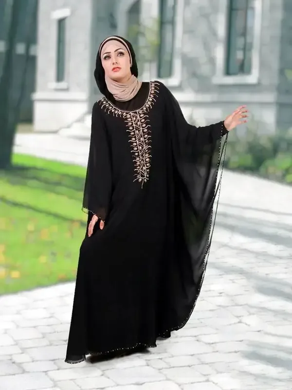 Picture of Radhe Designer Purple Georgette Kaftan Dress for Women - F10631