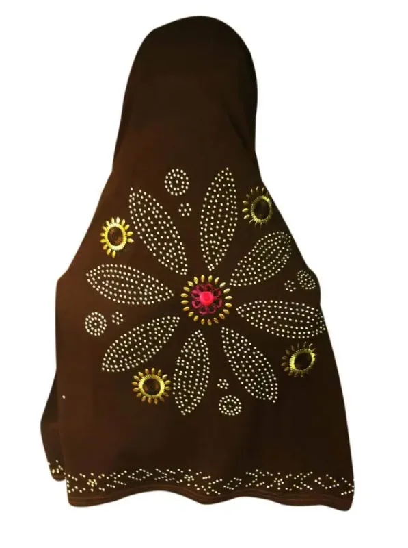Picture of Radhe Designer Multicolor Chiffon Kaftan Dress for Women - B23