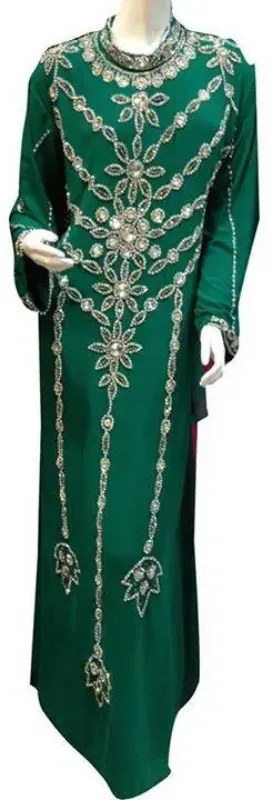 Picture of Radhe Designer Red Georgette Kaftan Dress for Women - F10233