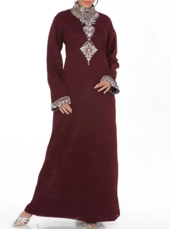 Picture of Radhe Designer Multicolor Georgette Kaftan Dress for Women - F10515