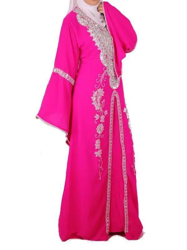 Picture of Radhe Designer Blue Georgette Kaftan Dress for Women - F6406