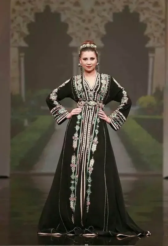 Picture of Radhe Designer Pink Cotton Kaftan Dress for Women - F6412