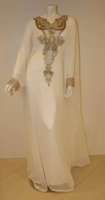 Picture of Radhe Designer Multicolor Georgette Kaftan Dress for Women - F6419