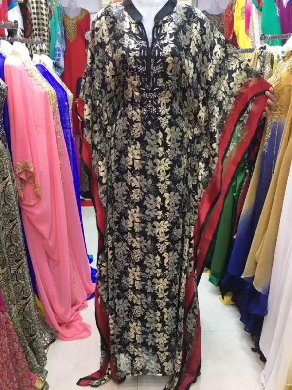Picture of Radhe Designer Purple Georgette Kaftan Dress for Women - F6466