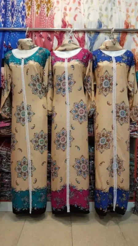 Picture of Radhe Designer Multicolor Georgette Kaftan Dress for Women - F6477
