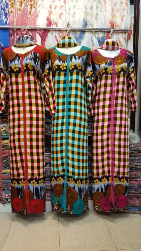 Picture of Radhe Designer Multicolor Georgette Kaftan Dress for Women - F6511