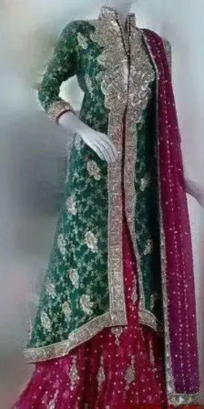Picture of Radhe Designer Pink Cotton Kaftan Dress for Women - F6497
