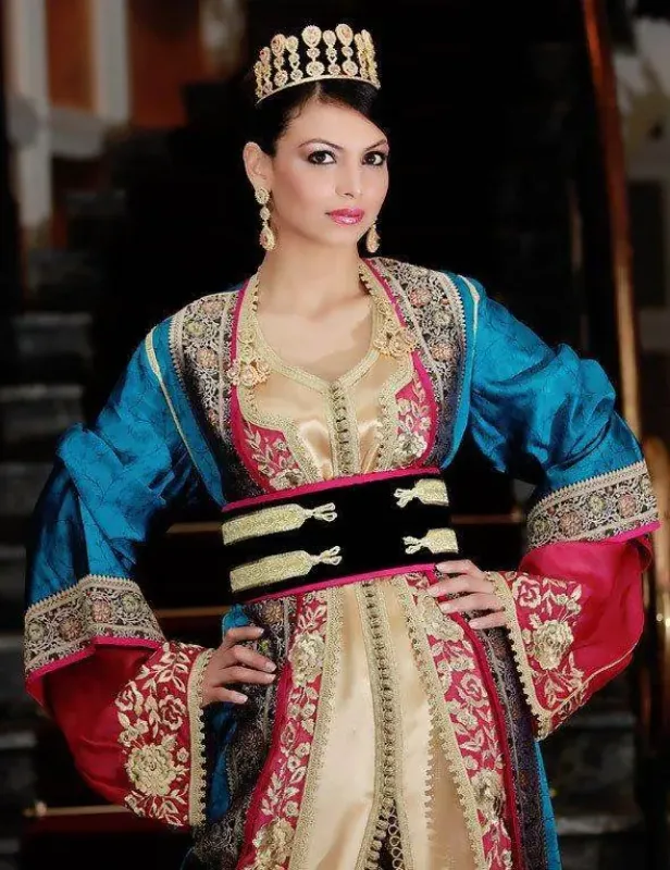 Picture of Radhe Designer Black Georgette Kaftan Dress for Women - F6362