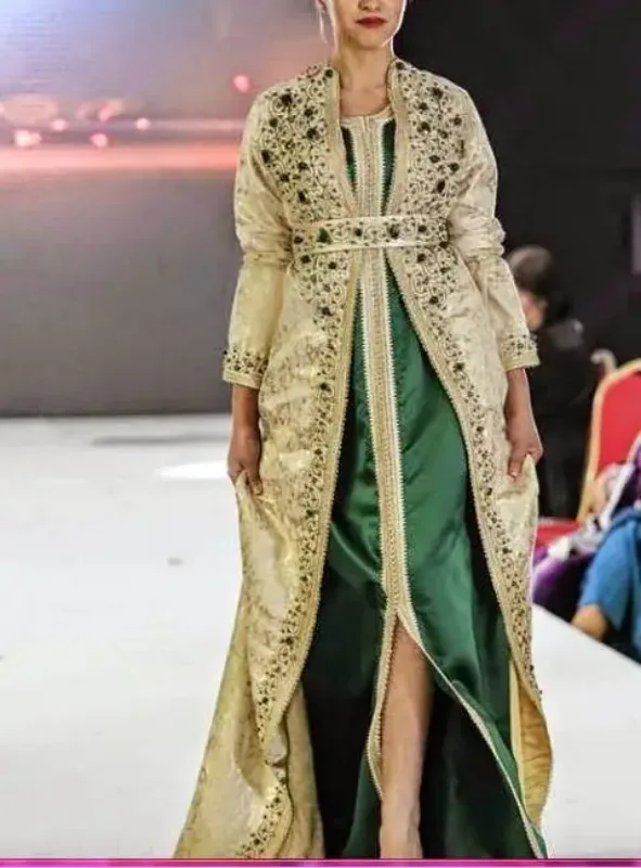 Picture of Multi Color Georgette Kaftan Dress for Women - Look 8162