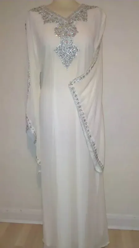 Picture of Radhe Designer Multicolor Georgette Kaftan Dress for Women - F6778