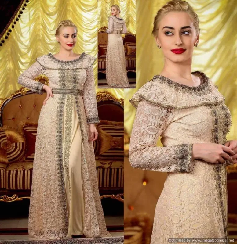 Picture of Radhe Designer Multicolor Georgette Kaftan Dress for Women - F1949