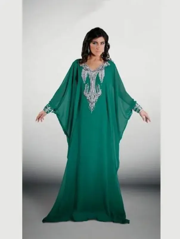 Picture of Radhe Designer Purple Georgette Kaftan Dress for Women - F10648