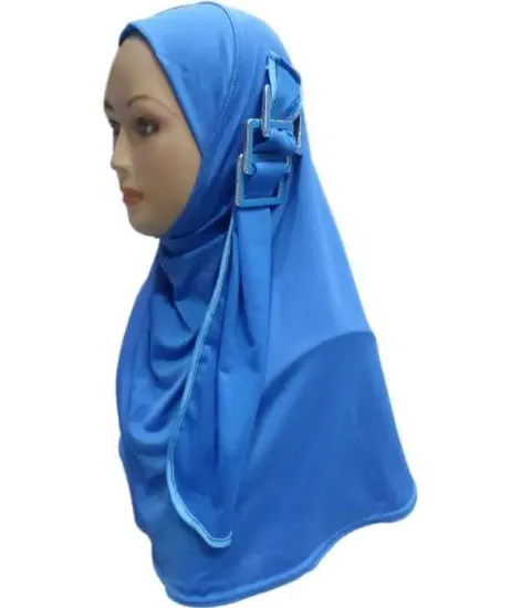 Picture of Hot Fashion One Piece Embroidery Square Neck Hijab Isl,hijab