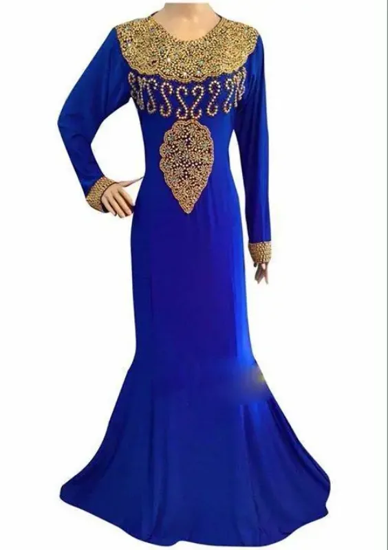 Picture of Radhe Designer Purple Georgette Kaftan Dress for Women - F5959