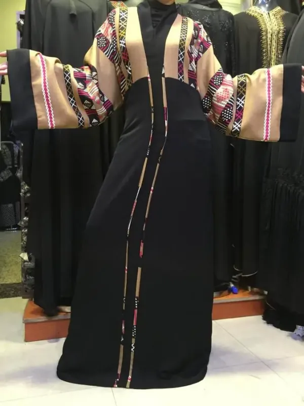 Picture of Radhe Designer Multicolor Georgette Kaftan Dress for Women - F7955