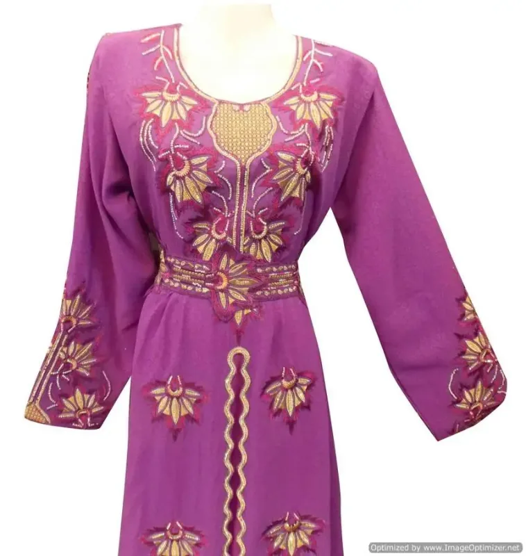 Picture of Radhe Designer Multicolor Georgette Kaftan Dress for Women - F4689