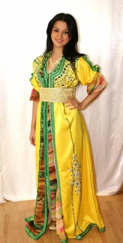 Picture of Radhe Designer Multicolor Georgette Kaftan Dress for Women - F5737
