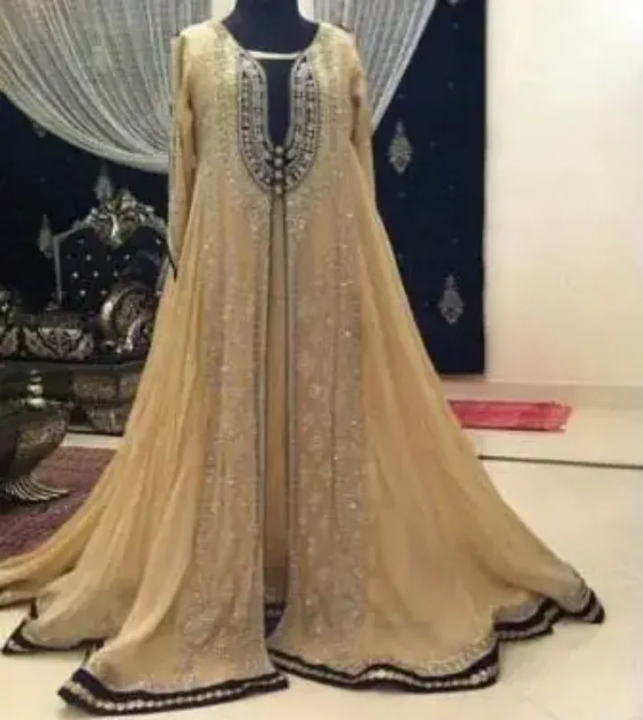 Picture of Radhe Designer Multicolor Georgette Kaftan Dress for Women - F6470