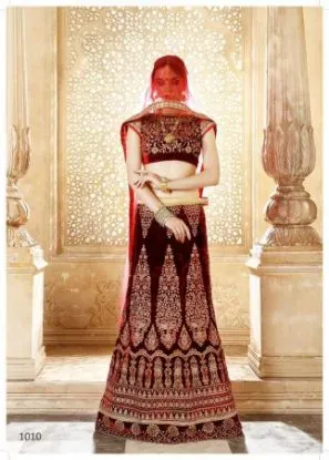 Picture of bridal lehenga golden colour,lehenga choli latestchani,