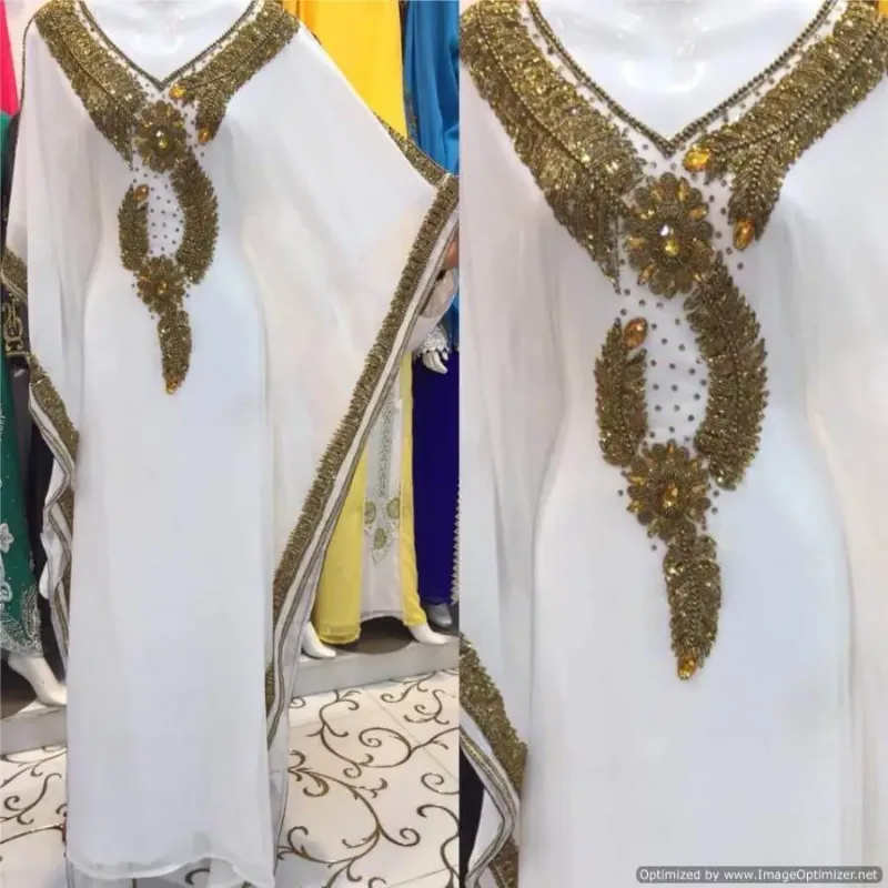 Picture of Radhe Designer Multicolor Georgette Kaftan Dress for Women - F2213