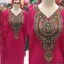 Picture of Silver Georgette Kaftan Dress for Women - Look 8258